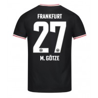 Fotbalové Dres Eintracht Frankfurt Mario Gotze #27 Venkovní 2023-24 Krátký Rukáv